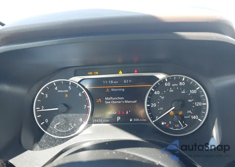 2022 Nissan Rogue S Intelligent Awd z USA, uszkodzony, nr VIN 5N1BT3ABXNC700546